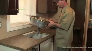 New water pipe installation projects are bid by the fixture, like a toilet, sink or bathtub. How To Install A Kitchen Sink Youtube