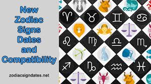 new zodiac signs dates and