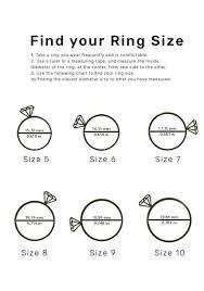 Do You Know Your Ring Size Ring Size Chart By Inbal Www