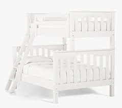 Mdf is quite stable especially when the furniture is painted in white. Kendall Twin Over Full Kids Bunk Bed Pottery Barn Kids