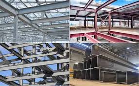 steel structure beams design and