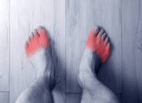foot vs shoe contact dermais