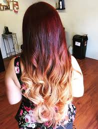 Dj turn on the music! 25 Thrilling Ideas For Red Ombre Hair