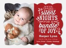 Holiday Birth Announcements Photoaffections
