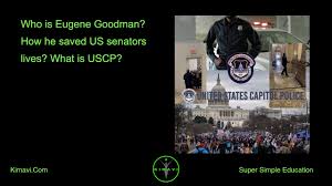 Officer eugene goodman has been hailed as a hero on capitol hill for preventing the invaders from breaching the senate chamber during the jan. Who Is Eugene Goodman How He Saved Us Senators Lives What Is Uscp Youtube