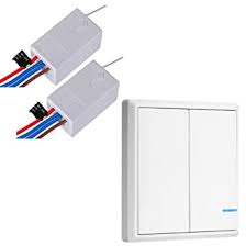This grounding wire should lead to a neutral bar in the service panel. Wireless Light Switch And Receiver Kit For Lamps Ceiling Fans Appliances Night Light Indicator No Wiring No Wifi 2 Gang Button 2way 2 Switches 2 Receivers Kit Amazon Com Industrial Scientific