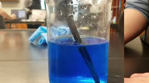 iron nail and copper sulfate you