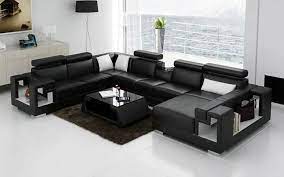 Black Leather Sofas Leather Sectional