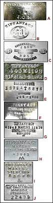 tiffany silver marks dates