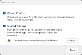 use icloud photos on your windows pc