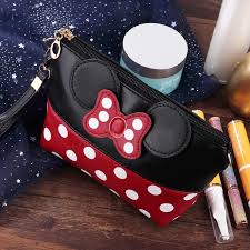 yiwoo cute makeup bag leather travel
