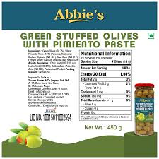 abbies olives green stuffed with