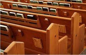 3 most common styles of church pews