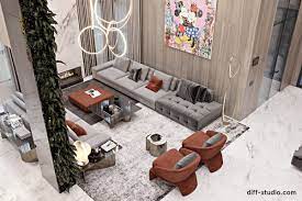 luxury modern home interior with a