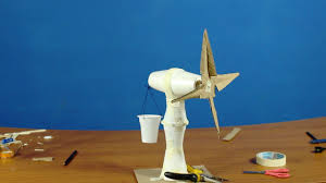 make windmill project with cardboard