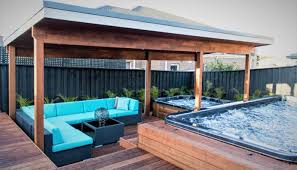 Spa Installation And Decking Ideas