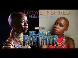 black panther okoye inspired makeup