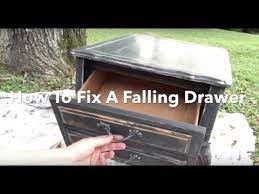 diy hack fix a falling drawer drawer