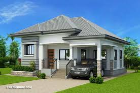 Modern Bungalow House Design With Three