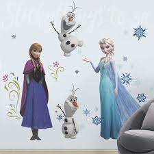 Disney Elsa Anna Olaf Frozen Decals