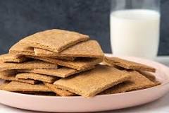 What gives graham crackers their taste?