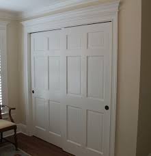 double byp closet door traditional