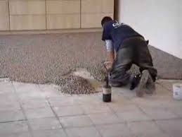 how they pour aggregate floors you