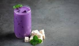 Why is taro milk tea purple?