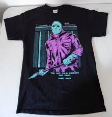 Us 13 19 40 Off Friday The 13th Retro Jason Voorhees Nes Game Fright Rags Style Medium T Shirt Free Shipping Tops T Shirt Fashion Classic In