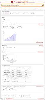 Numerical Methods Integration Wolfram