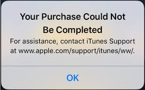 Check spelling or type a new query. How To Fix Your Purchase Could Not Be Completed Error In The App Store