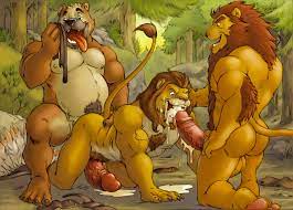 Furry gay lions Mom xxx picture.