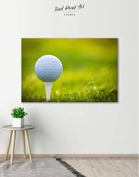 Golf Ball Canvas Wall Art Texelprintart