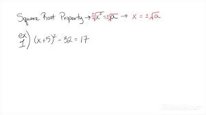 Solving The Quadratic Equation X B