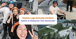 skyline luge opens in gamuda gardens