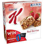 special k strawberry cereal bars