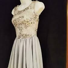 Details About Weissman Dance Dress Lc Ballet Jazz Lyrical Costume Silver Sequin Style 6883