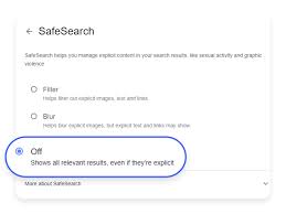 safesearch settings how to turn