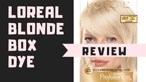 Find the latest profesional hair colour products by l'oréal professionnel : Loreal Extra Light Ash Blonde Box Dye Review Youtube