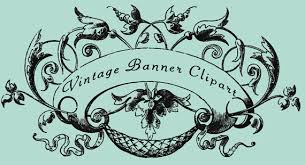 free vintage banner clipart call me