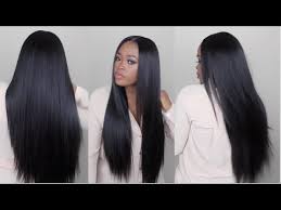 Don't get yourself into daily styling when long wigs are available to make you look attractive as ever. Watch Me Slay This Wig From Start To Finish Sleek Straight Long Hair Youtube
