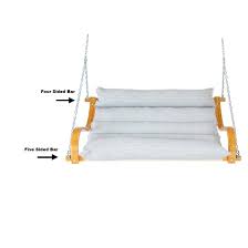 60 Inch Double Cushion Swing