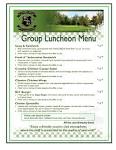 Hickory Ridge Golf and Country Club menu in London, Ontario, Canada