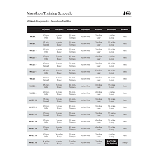 trail marathon training plans