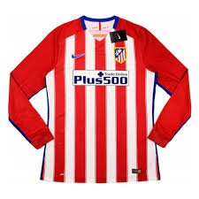 Fifa 15 pro clubs discussion page. Atletico Madrid Adidas 2015 16 Home Authentic Long Sleeve Football Shirt Uksoccershop