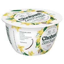 chobani yogurt cultured zero sugar