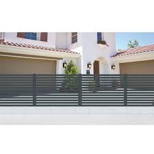 China Flat Top Garden Fence Panel