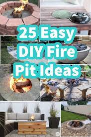 25 easy diy fire pit ideas for your