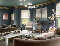 eclectic glam living room