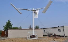 vertical axis wind turbine block
